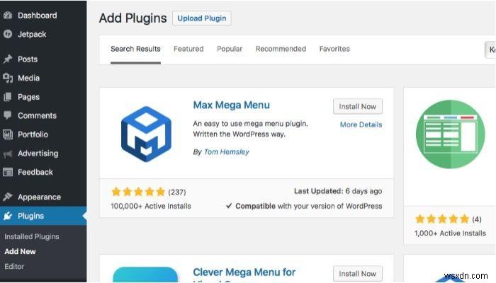 Tăng sức mạnh cho Menu WordPress của bạn với Menu Max Mega 