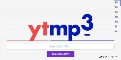 Nhanh chóng chuyển đổi video YouTube sang MP3 với Ytmp3 