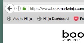Bookmark Ninja Lưu các liên kết của bạn khỏi bị lộn xộn 