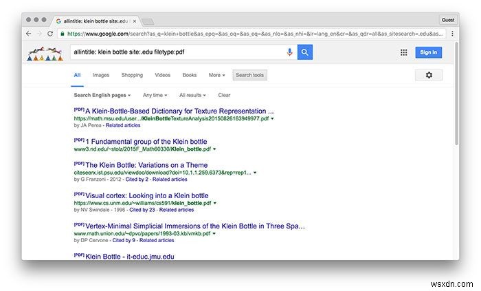 Cách sử dụng các tính năng tìm kiếm nâng cao của Google để có kết quả tìm kiếm tốt hơn 