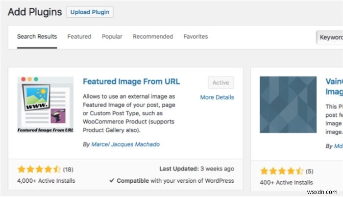 Cách sử dụng hình ảnh bên ngoài làm hình ảnh nổi bật trong WordPress 