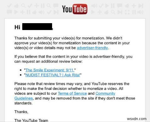 Cách tránh bị YouTube tước quyền kiếm tiền 