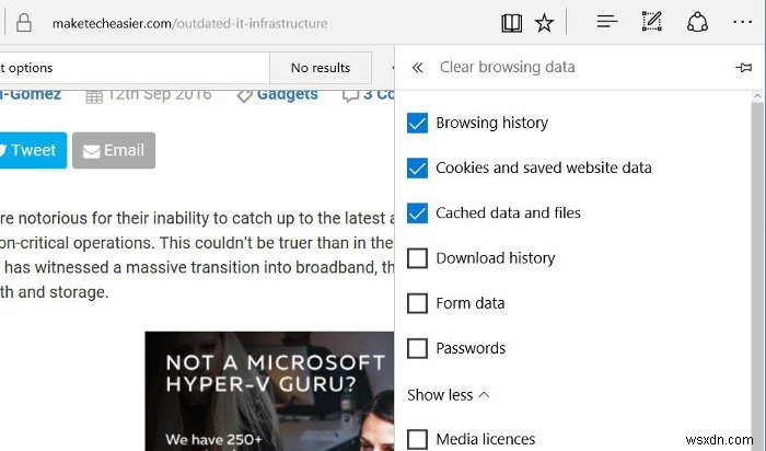5 bản sửa lỗi cho các sự cố thường gặp của Microsoft Edge 