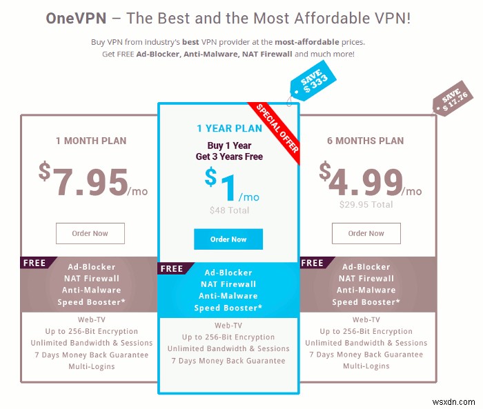 Cải thiện trải nghiệm duyệt web của bạn với OneVPN - Đánh giá 