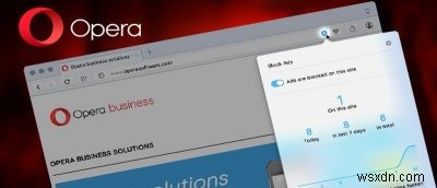 Ditch Adblock Plus dành cho Trình chặn quảng cáo tích hợp mới của Opera 