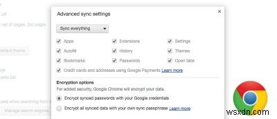 Truy cập mật khẩu đã lưu và thông tin khác trong Chrome từ mọi nơi 
