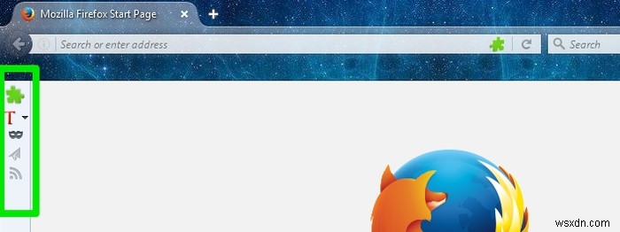Dễ dàng khôi phục thanh biểu tượng Firefox của bạn 