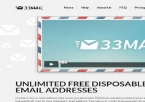 Dễ dàng tạo địa chỉ email dùng một lần có miền tùy chỉnh với 33Mail 