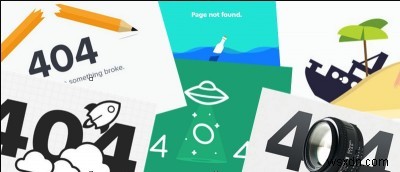 Thiết kế các trang WordPress 404 thú vị và sáng tạo 
