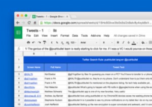 Cách tự động thu thập Tweet từ bất kỳ người dùng hoặc thẻ băm trong bảng tính Google 