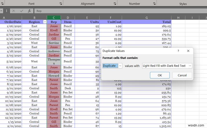 Cách tìm và loại bỏ các bản sao trong Excel 