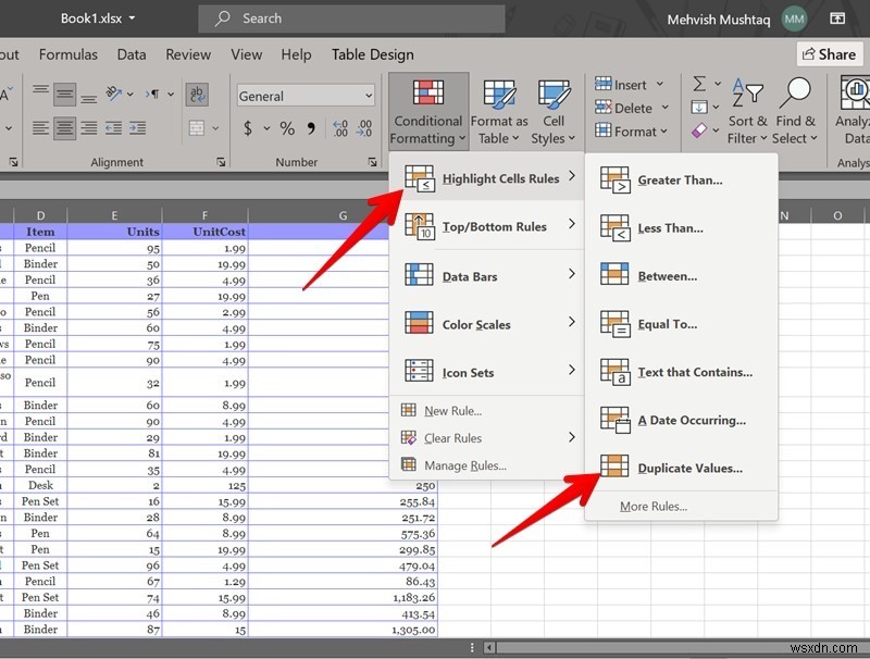 Cách tìm và loại bỏ các bản sao trong Excel 