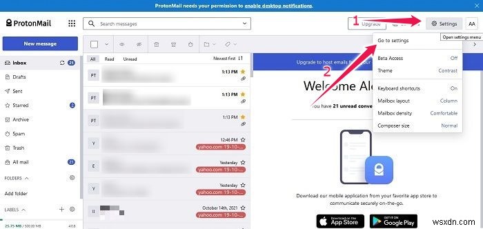 Cách đọc Yahoo Mail trong mọi ứng dụng email