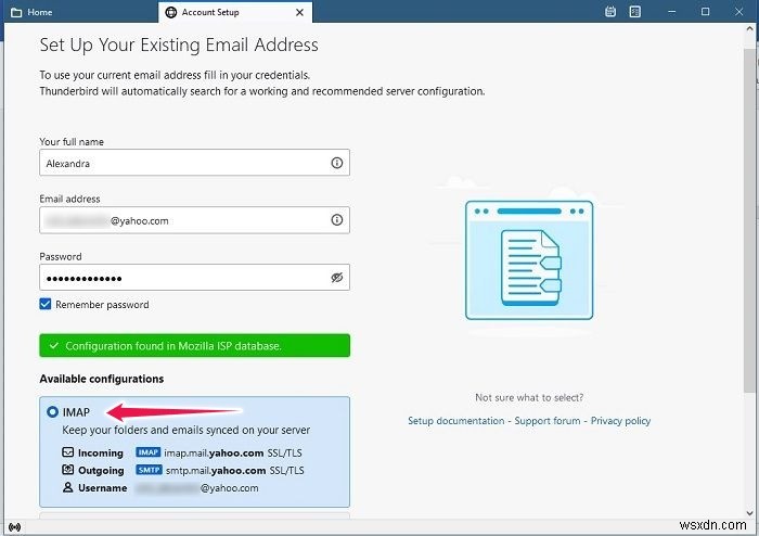 Cách đọc Yahoo Mail trong mọi ứng dụng email