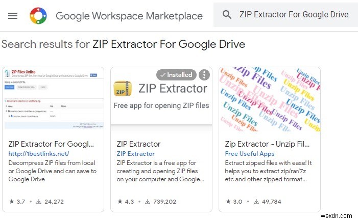 Cách mở tệp ZIP và RAR trong Google Drive 