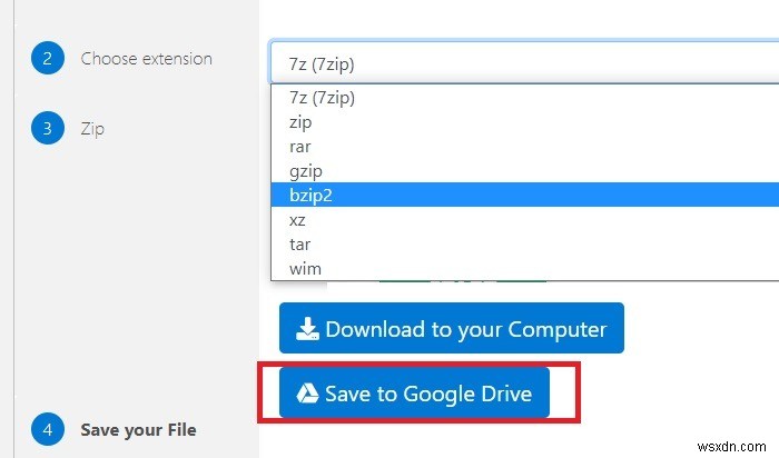 Cách mở tệp ZIP và RAR trong Google Drive 