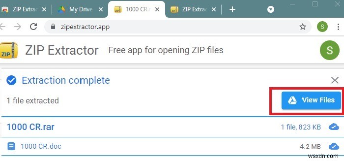 Cách mở tệp ZIP và RAR trong Google Drive 