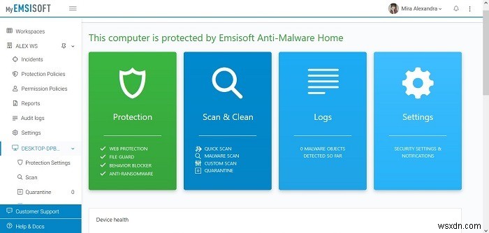 Đánh giá Emsisoft Anti-Malware:Nhiều tính năng &Giá cả phải chăng 