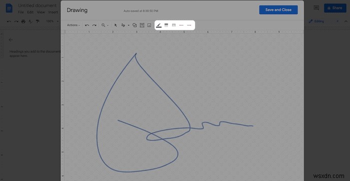 Cách thêm chữ ký bằng văn bản vào Google Documents 