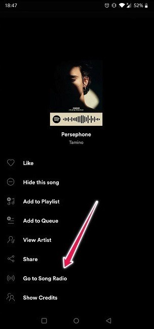 Cách tạo đài phát thanh trên Spotify và tìm nhạc mới 