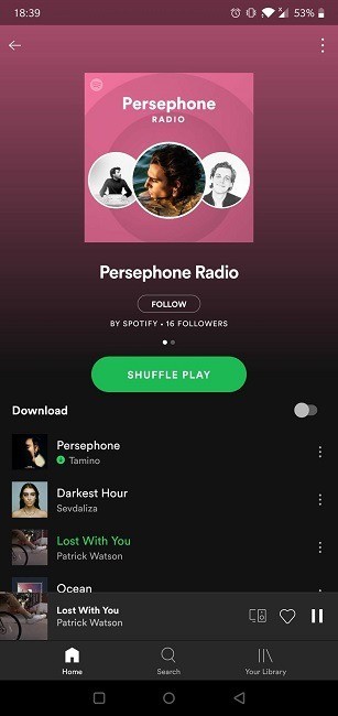 Cách tạo đài phát thanh trên Spotify và tìm nhạc mới 