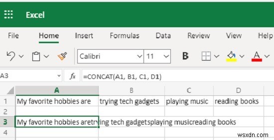Cách sử dụng hàm kết hợp trong Excel 