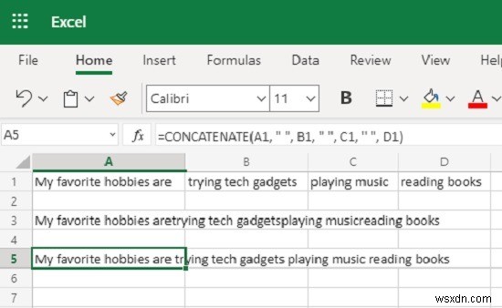 Cách sử dụng hàm kết hợp trong Excel 