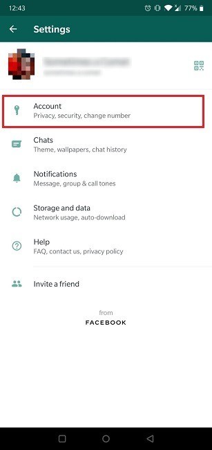 Cách tắt biên nhận đã đọc trong WhatsApp 