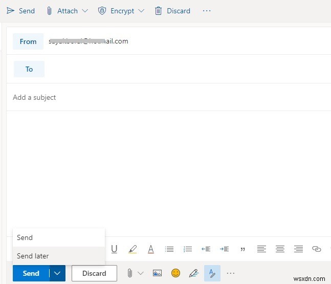 Cách gọi lại các email đã gửi trong Outlook 