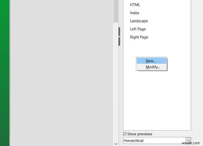 Cách sử dụng kiểu trang để tạo tài liệu tốt hơn trong LibreOffice 