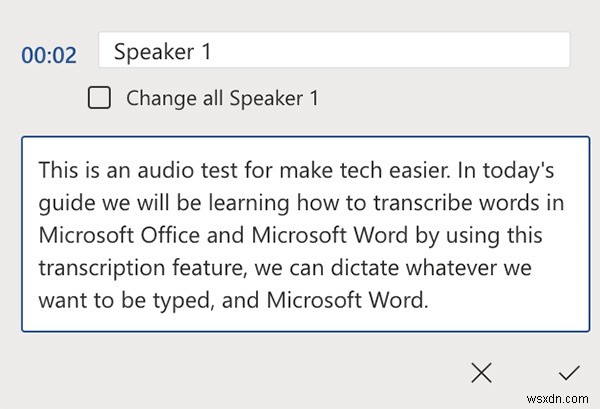 Cách phiên âm âm thanh trong Microsoft Word 365 