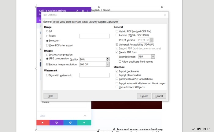 Cách tạo tài liệu có thể truy cập trong LibreOffice 