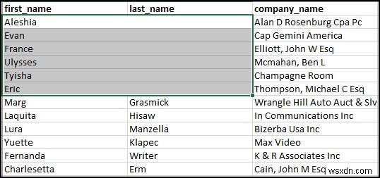 Cách hợp nhất ô, cột và hàng trong Excel 