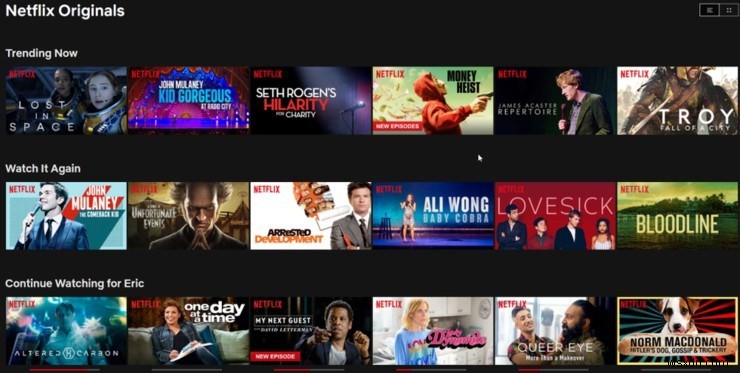 Cách sử dụng phím tắt trên Netflix 