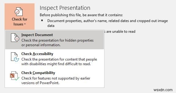 Mẹo hữu ích để giảm kích thước tệp bản trình bày PowerPoint 