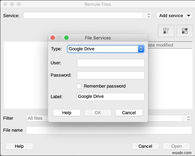 Cách mở và chỉnh sửa tệp từ xa từ Google Drive trong LibreOffice 
