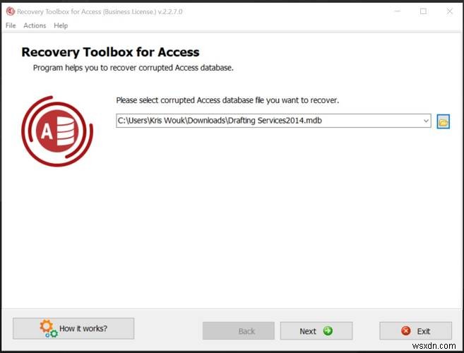 Hộp công cụ khôi phục cho Access, Công cụ quan trọng nếu bạn dựa vào Microsoft Access 