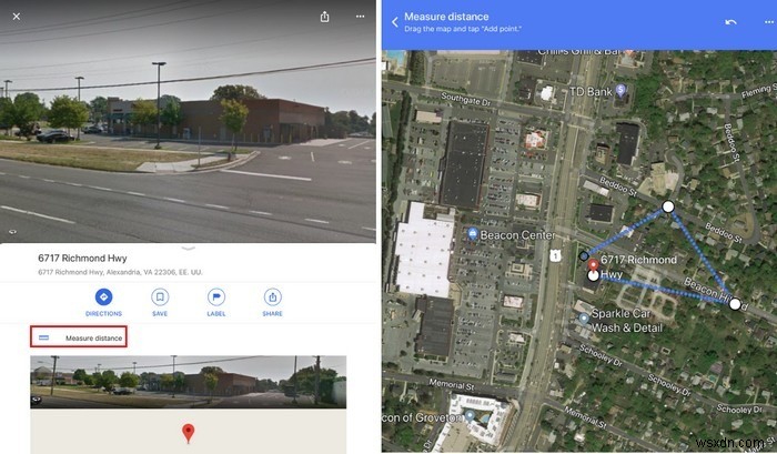 Cách đo khoảng cách giữa hai điểm trong Google Maps 