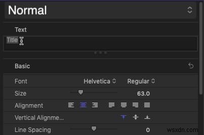 Cách thêm văn bản vào video trong Final Cut Pro 