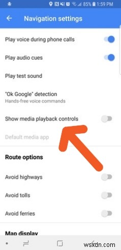 Cách kiểm soát an toàn âm nhạc của bạn trong khi điều hướng bằng Google Maps 