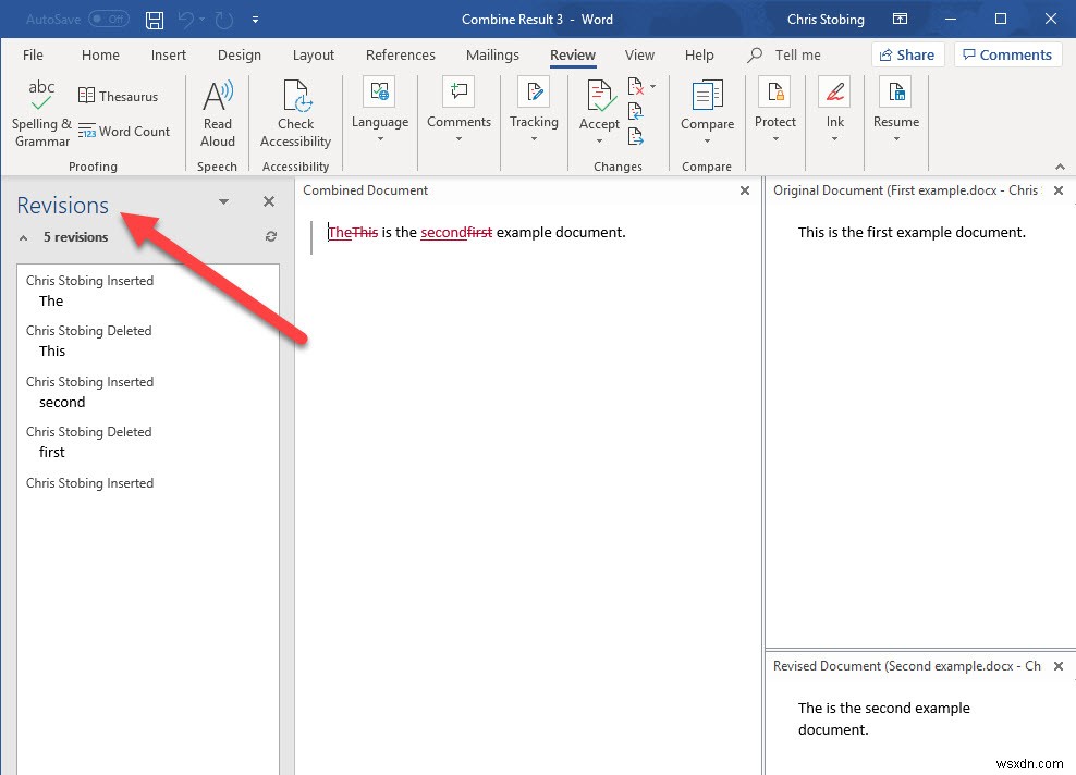 Cách hợp nhất hai tài liệu trong Microsoft Word 