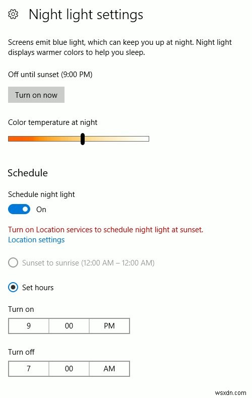 Cách thiết lập Chế độ ban đêm trong các nền tảng khác nhau (Windows / macOS / Linux / iOS / Android) 