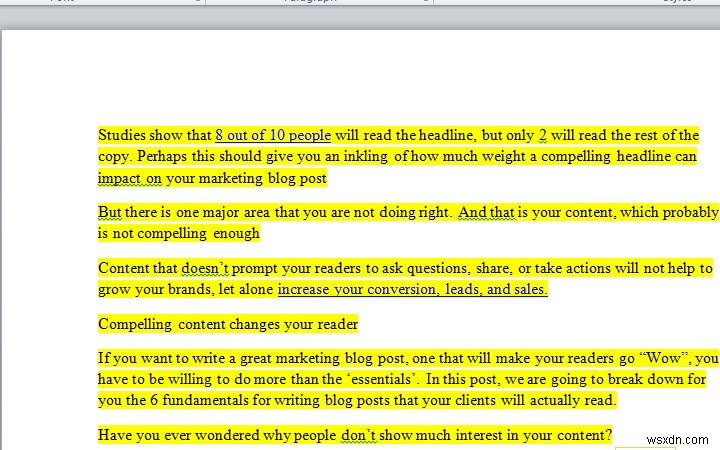 Cách sao chép và dán nhiều lựa chọn văn bản trong Microsoft Word 