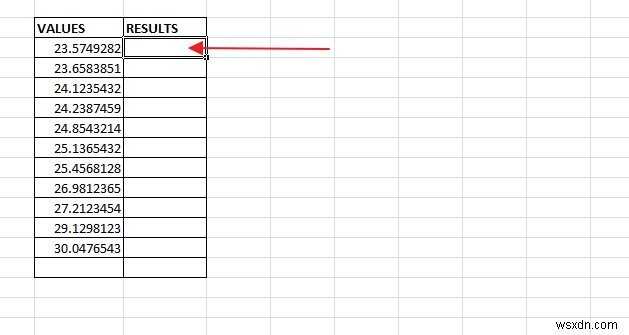 Cách làm tròn số trong Excel bằng hàm ROUND 