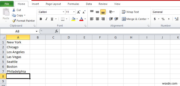 Cách tạo danh sách thả xuống trong Microsoft Excel 