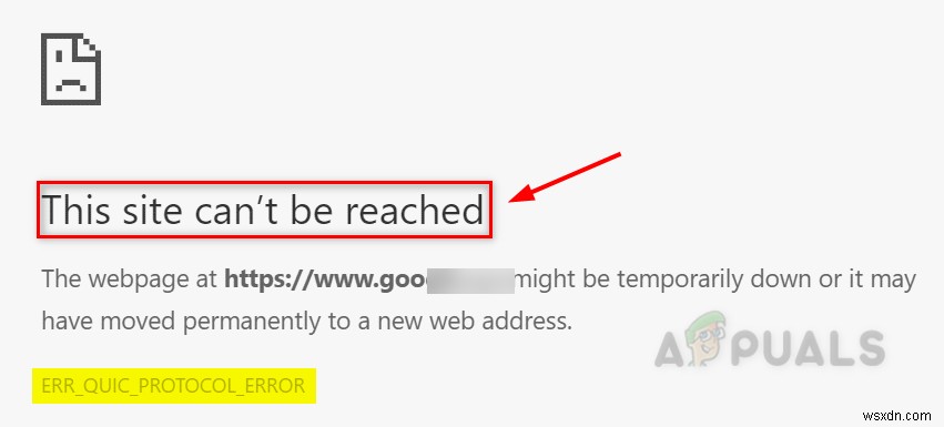 Cách khắc phục ERR_QUIC_PROTOCOL_ERROR trong Google Chrome 