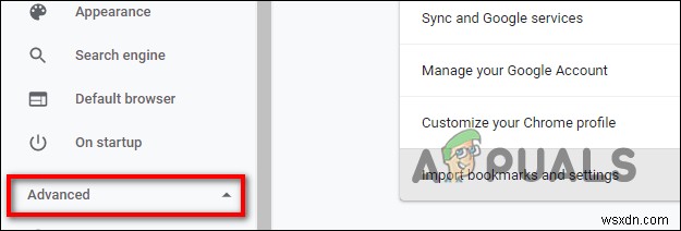 Khắc phục:Lỗi RESULT_CODE_MISSING_DATA trên Chrome và Edge 