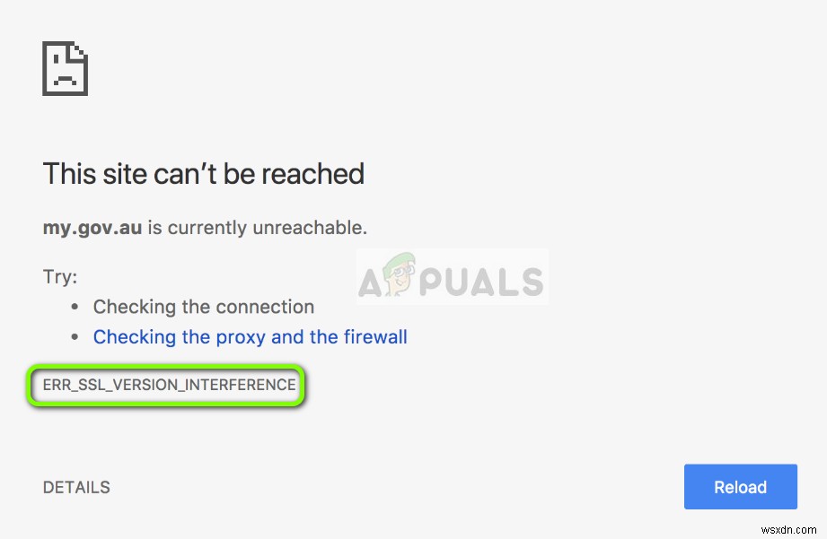 Cách khắc phục lỗi ‘ERR_SSL_VERSION_INTERFERENCE’ trên Google Chrome 