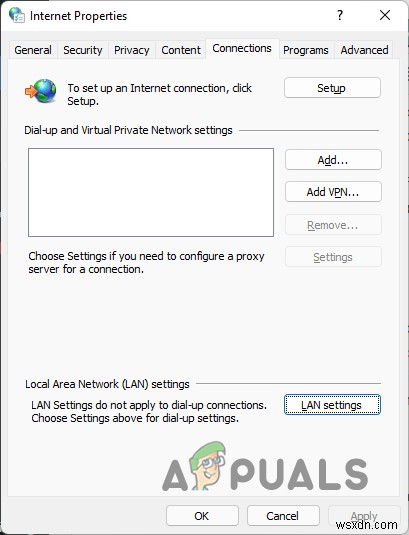 Khắc phục:ERR_CONNECTION_TIMED_OUT trên Google Chrome 