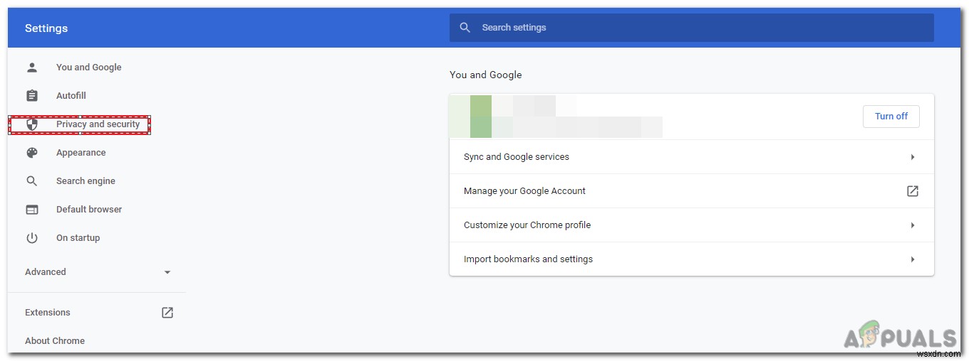 Tắt hoặc bật “Duyệt web an toàn” trên Google Chrome 